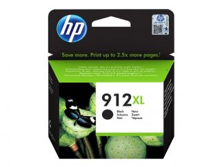 HP 912XL - 21.7 ml - High Yield - black - original - ink cartridge - for Officejet 80XX, Officejet Pro 80XX