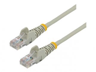 StarTech.com 2m Gray Cat5e / Cat 5 Snagless Patch Cable - Patch cable - RJ-45 (M) to RJ-45 (M) - 2 m - UTP - CAT 5e - molded, snagless - grey