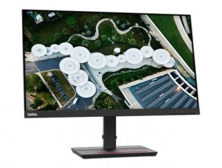 Lenovo ThinkVision S24e-20 - LED monitor - 24" (23.8" viewable) - 1920 x 1080 Full HD (1080p) - VA - 250 cd/mï¿½ - 3000:1 - 4 ms - HDMI, VGA - raven black