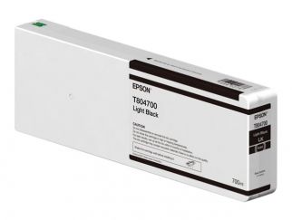 Epson T804700 - light black - original - ink cartridge