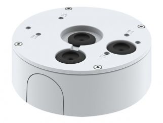 AXIS T94S01P - Camera conduit back box - indoor, outdoor - white - for AXIS M3057, M3058, P3225, P3367, P3374, P3375, Q3515, Q3517, Q3615, Q3617