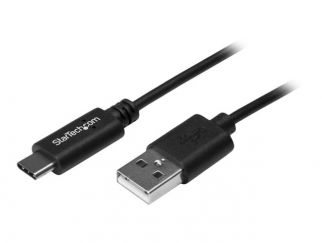 StarTech.com USB C to USB Cable - 6 ft / 2m - USB A to C - USB 2.0 Cable - USB Adapter Cable - USB Type C - USB-C Cable (USB2AC2M) - USB cable - 24 pin USB-C (M) to USB (M) - USB 2.0 - 2 m - black - for P/N: HB30C1A1CPD, HB30C3A1CFBW, HB30C3AGEPD, HB30C3A