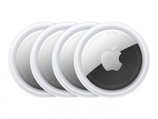Apple AirTag - Anti-loss Bluetooth tag for mobile phone, tablet (pack of 4) - for iPhone/iPad/iPod