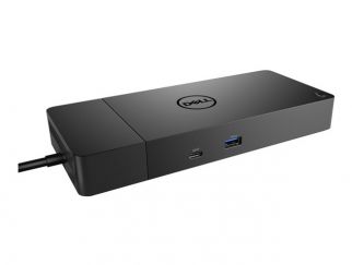 Dell WD19S - Docking station - USB-C - HDMI, 2 x DP, USB-C - 1GbE - 180 Watt - with 3 years Basic Hardware Service with Advanced Exchange - for XPS 15 9510, 17 9710
