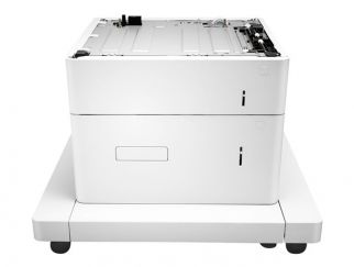 HP Paper Feeder and Stand - printer base with media feeder - 2550 sheets