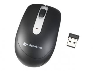Dynabook - mouse - 2.4 GHz - black