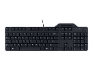 Dell KB813 Smartcard - keyboard - QWERTY - US International - black Input Device