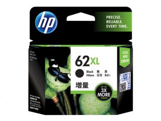 HP 62XL - C2P05AE - 1 x Black - Ink cartridge - High Yield - Blister - For Envy 5640, 5644, 5646, 5660, 7640, Officejet 5740, 5742, 8040 with Neat