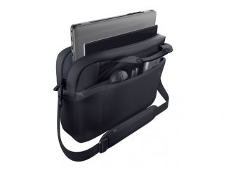 Dell EcoLoop Pro Slim Briefcase 15 - Notebook carrying case - up to 15.6" - black - 3 Years Basic Hardware Warranty