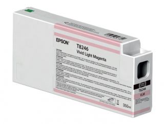 Epson T8246 - vivid light magenta - original - ink cartridge