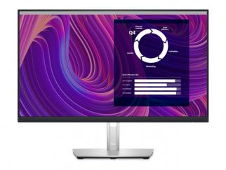 Dell P2423D - LED monitor - 23.8" - 2560 x 1440 QHD @ 60 Hz - IPS - 300 cd/m² - 1000:1 - 5 ms - HDMI, DisplayPort - black - TAA Compliant - with 3 years Advanced Exchange Service and Limited Hardware Warranty