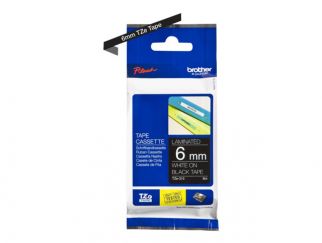 Brother TZe-315 - Standard adhesive - white on black - Roll (0.6 cm x 8 m) 1 cassette(s) laminated tape - for Brother PT-D210, D600, H110, P-Touch PT-1005, 1880, E800, H110, P-Touch Cube Plus PT-P710