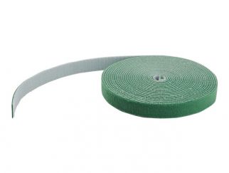 25FT. HOOK AND LOOP ROLL - GREEN - RESUABLE