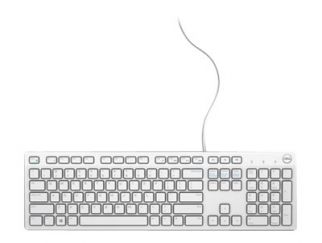 Dell KB216 - keyboard - QWERTY - UK - white