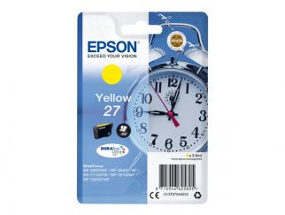 Epson 27 - yellow - original - ink cartridge