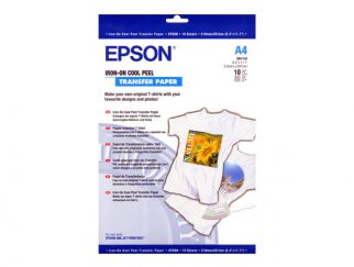 Epson Cool Peel T-Shirt - iron-on transfers - 10 pcs. - A4
