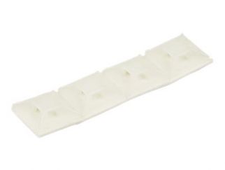 100 PACK OF SELF-ADHESIVE CABLE TIE MOUNTS SMALL