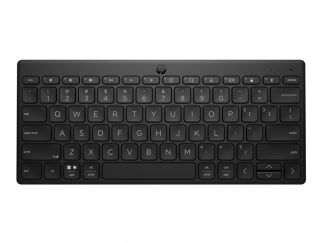 HP 355 Compact Multi-Device - keyboard - UK - black