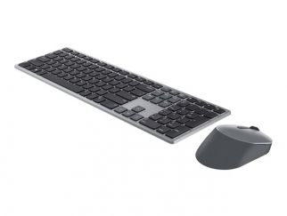 Dell Premier Wireless Keyboard and Mouse KM7321W - keyboard and mouse set - QWERTY - US International - titan grey