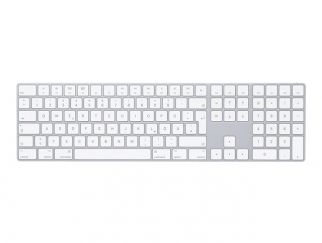 Apple Magic Keyboard with Numeric Keypad - Keyboard - Bluetooth - QWERTZ - German - silver