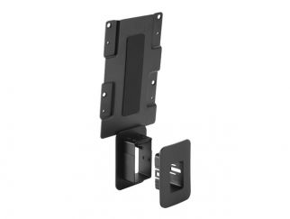 HP - Thin client to monitor mounting bracket - black - for HP HC240, HC270, t430, t430 v2, t530, t540, t628, t630, t640, t740, Z23, EliteDisplay E230