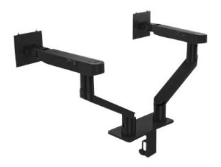 Dell Dual Monitor Arm - MDA20 - Mounting kit - adjustable arm - for 2 LCD displays - black - screen size: 19"-27" - mounting interface: 100 x 100 mm - desk-mountable - for Precision 3581