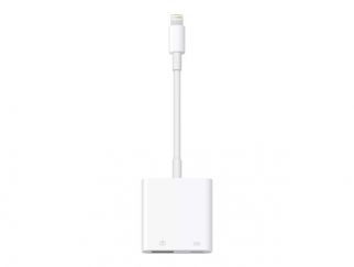 Apple Lightning to USB 3 Camera Adapter - Lightning adapter - Lightning male to USB, Lightning female