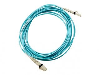 HPE PremierFlex - Network cable - LC multi-mode (M) to LC multi-mode (M) - 5 m - fibre optic - OM4 - for HPE SN3600B 32, SN6610C 32, SN6710C 64, SN6720C 64, SN6750, SN8500C/SN8700C 48, SN8700C 64