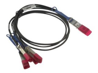 Dell 100GbE Direct Attach - breakout cable - 3 m