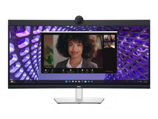 Dell P3424WEB - LED monitor - curved - 34" (34.14" viewable) - 3440 x 1440 UWQHD @ 60 Hz - IPS - 300 cd/m² - 1000:1 - 5 ms - HDMI, DisplayPort, USB-C - speakers - with 3 years Advanced Exchange Basic Warranty
