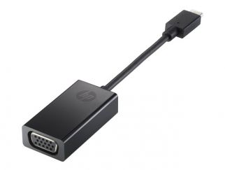 HP - external video adapter - black