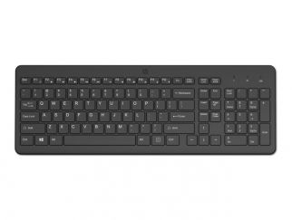 HP 225 - keyboard - 2.5-zone layout - UK - black