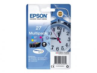 Epson 27 Multi-Pack - 3-pack - yellow, cyan, magenta - original - ink cartridge
