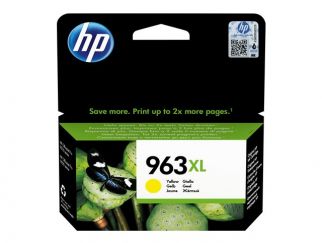 HP 963XL - 22.92 ml - High Yield - yellow - original - ink cartridge - for Officejet Pro 9010, 9012, 9014, 9015, 9016, 9019, 9020, 9022, 9025