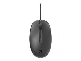 HP 125 - Mouse - wired - USB - black - for HP 34, Elite Mobile Thin Client mt645 G7, Pro 290 G9, Pro Mobile Thin Client mt440 G3