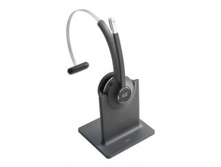 Cisco 561 Wireless Single - Headset - on-ear - convertible - DECT - wireless - with Standard Base Station - for IP Phone 68XX, 78XX, 88XX, Unified IP Phone 79XX