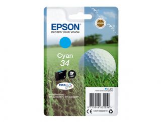 Epson 34 - cyan - original - ink cartridge