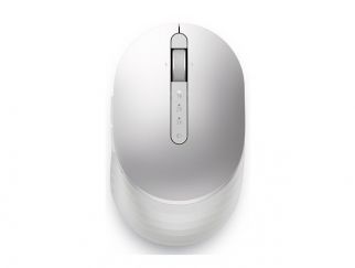 Dell Premier MS7421W - Mouse - optical - 7 buttons - wireless - 2.4 GHz, Bluetooth 5.0 - platinum silver - with 3 years Next Business Day Advanced Exchange Service - for Latitude 54XX, 55XX, 7420, OptiPlex 3090, Precision 7560, 7760, Vostro 15 7510, 5625