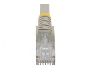 StarTech.com 10m CAT6 Ethernet Cable, 10 Gigabit Snagless RJ45 650MHz 100W PoE Patch Cord, CAT 6 10GbE UTP Network Cable w/Strain Relief, Grey, Fluke Tested/Wiring is UL Certified/TIA - Category 6 - 24AWG (N6PATC10MGR) - patch cable - 10 m - grey