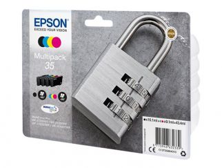 Epson 35 Multipack - 4-pack - black, yellow, cyan, magenta - original - ink cartridge