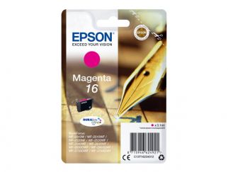 Epson Ink Cartridges, DURABrite" Ultra, 16, Pen and crossword, Singlepack, 1 x 3.1 ml Magenta