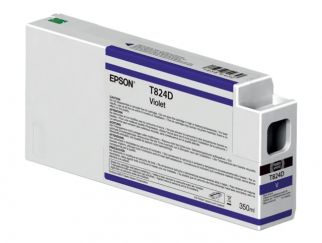 Epson T824D - violet - original - ink cartridge
