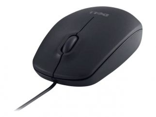 Dell - mouse - USB - matte black