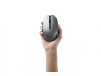 Dell MS5320W - mouse - 2.4 GHz, Bluetooth 5.0 - titan grey