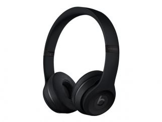 Beats Solo3 - The Beats Icon Collection - headphones with mic - on-ear - Bluetooth - wireless - 3.5 mm jack - noise isolating - matte black