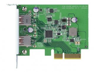 QNAP QXP-10G2U3A - USB adapter - PCIe 2.0 x2 - USB 3.2 Gen 2 x 2