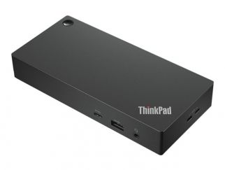 Lenovo ThinkPad Universal USB-C Dock - Docking station - USB-C - HDMI, 2 x DP - 1GbE - 90 Watt - Campus