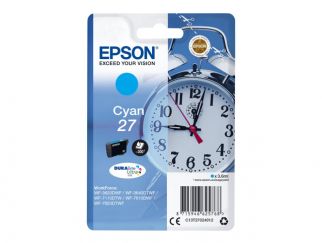 Epson 27 - cyan - original - ink cartridge