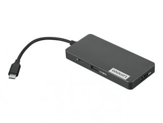 Lenovo USB-C 7-in-1 Hub - Docking station - USB-C - HDMI - for K14 Gen 1, ThinkCentre M75t Gen 2, ThinkPad E14 Gen 3, P15v Gen 3, X1 Fold 16 Gen 1