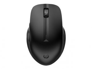 HP 435 - Mouse - ergonomic - 5 buttons - wireless - Bluetooth, 2.4 GHz - Bluetooth USB adapter - jack black - for Elite Mobile Thin Client mt645 G7, Fortis 11 G9, Pro Mobile Thin Client mt440 G3
